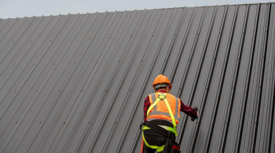 Professional metal roof installation services in Camden, MO